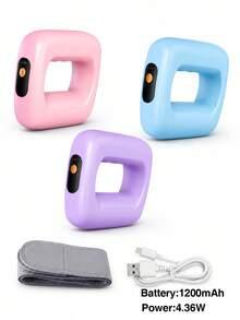 GENAI Mini Body Massager, Wireless Portable Fascia Massage Device, Handheld & Wearable Massager, Rechargeable Compact Muscle Relaxation Tool For Arms, Waist, Legs, Home Fitness Daily Care, Gift For Women & Girls - Multicolor - View 9