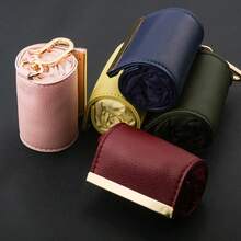 1pc Reusable Mini Keychain Tote Bag With Key Ring, Foldable Supermarket Shopping Bag, Daily Use Accessory - Multicolor - View 11