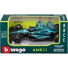 Burago 1/43 Voiture de Course Formule Aston Martin AMR25/AMR23 - Multicolore - Voir 13