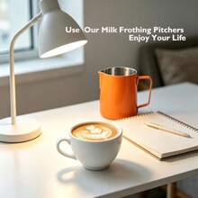 Milk Frothing Pitcher & Milk Frothers - Orange - View 7