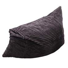 Sillón Puff Convertible DDY-SHENHUI - Tu Espacio Acogedor para Relajación y Tiempo en Familia - GRIS OSCURO + Franela - Ver 7