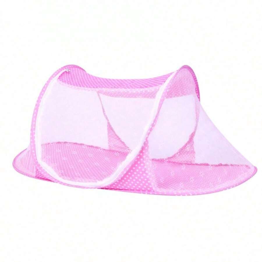 Baby Crib Netting & Accessories - Pink - View 1