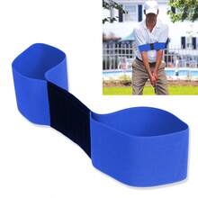 1pc Golf Swing Motion Training Elastic Band, Arm Posture Correction Restraint Strap, Swing Posture Practice Auxiliary Equipment, Beginner Golf Motion Correction Accessory, Outdoor Golf Sports Training Supplies - Multicolor - View 9