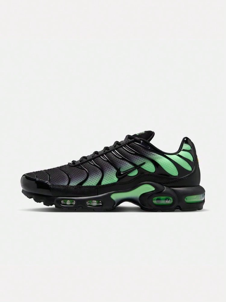 Men's Nike Air Max Plus Low-Top Athletic Casual Shoes DM0032-043 - Dark Green - View 1