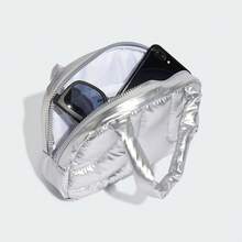 Adidas Women's Fashion Glossy Sports Handbag - Silver Gray - View 4