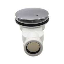 Bathroom Low Profile  Plated Shower Waste Trap 40/50 Mm Outlet Side Drain - 26B-d-wIN-uK-shower Waste Trap - View 8
