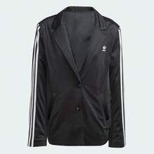 Adidas Originals Women's Retro Casual Sports Blazer Jacket IK0440 - Black - View 5