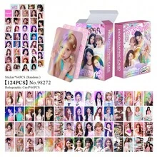 1PC 124pcs RESCENE Girl Group Single PrettyGirl K POP Merchandise LOMO Cards, Photocard, Photo Cards, Arirang, Bts21 Accessories, Bangtan, Photo Card, Photocard - Multicolor - View 7