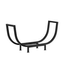 Senmeo Supports pour bois de chauffage - Demi-cercle - Voir 2