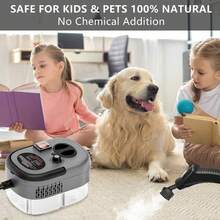 Limpiador a vapor portátil ultra potente de 2500 W que ahorra esfuerzo: máquina de vapor portátil compacta de alta temperatura con múltiples cabezales y cepillos para eliminar grasa de la cocina, limpiar coches, artículos esenciales para dormitorios y el hogar - Blanco - Ver 11