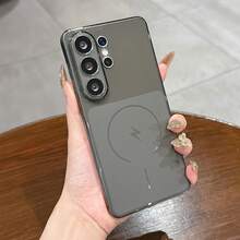 4pcs Set Compatible With Samsung S26 Ultra Phone Case Matte Transparent Soft Shell S25 S24 Ultra Full Coverage Anti-Drop Ultra Thin S26 - Multicolor - View 4