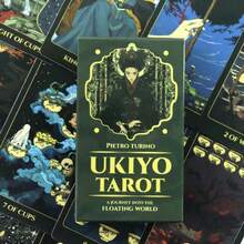 Ukiyo-E Tarot Cards 78-Piece Set, Ukiyo-E Anime-Style Tarot Cards, Perfect For Beginner Fortune-Telling, Great For Holiday Parties Or As A Gift - Multicolor - View 5