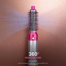 5-In-1 Constant Temperature Negative Ion Hair Straightener Comb, Anti-Frizz Hair Styling Brush, Long-Lasting Smooth Shaping, Portable Multi-Functional Hair Care Tool For Commute, Date, Party & Daily Styling - US A Type Plug(110-127V) - View 10