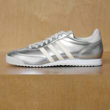 Adidas R71 "T-Head" Classic Retro Leather Upper Thin Sole Sports Skate Shoes KJ4209 - Silver - View 2