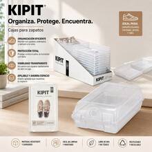 Transparent Stackable PP Plastic Shoe Box With Hinged Lid And Ventilation Holes For Closet Organization And Footwear Protection, Multiple Sizes - 查看 6