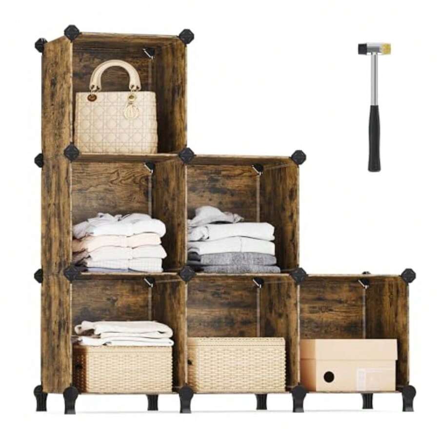 Shoe Storage Set - Marrn Rstico - View 1