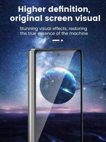 For Galaxy Z Fold 8/8 Ultra/Flip 8/7, 2pcs Privacy Screen Protector, Left And Right Side Privacy Protection, 9H Hardness Scratch-Resistant No Marks, Ultra-Clear Front Screen Like Bare Device Quality - Black - View 5