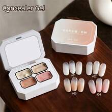MIANEL GEL Concealer 柔焦海綿凝膠指甲油 2026 新款 遮蓋指緣線 素色彩繪 漸層暈染 裸色凝膠指甲油 適合美甲沙龍 DIY 美甲藝術 - 彩色 - 查看 3