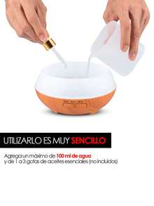 Redlemon Difusor Aceites Humidificador Aromaterapia 100 Ml - Sin niebla - Ver 4