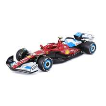 Burago بوراجو - فيراري SF-25 ميامي ليفريه #44 لويس هاميلتون، نموذج سيارة بمقياس 1/43، نسخة طبق الأصل من سيارة سباق ميامي F1 ذات المقعد الواحد، تفاصيل واقعية، مرخصة رسمياً من فيراري، 14+ تشمل صندوق العرض - SF-25 #44 - مشاهدة 3