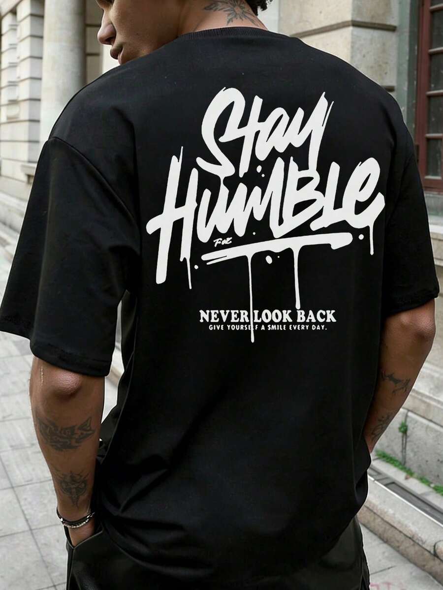 Men T-Shirts - Black - View 1