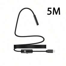 5M Android Endoscope Camera With 6 LED Lights,7mm Lens USB-Powered Soft Cable,For Smartphones/ Computer Lets, OTG Required - Adjustable Height For Home, HVAC, Plumbing, Automotive Inspection Heavy-Duty Industrial Endoscope Camera, Endoscope For Phone - E310 - View 13