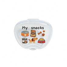 1PC A Compact, Airtight Storage Container For Pet Treats, Featuring A Cute Animal Print. This Small-Capacity, Portable Box Ensures Hygienic Storage And Is Ideal For Outdoor Walks, On-The-Go Rewards, Or Keeping Snacks Handy In The Car. - 100ml - View 4