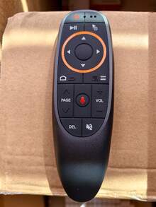 G10S Voice Remote Control 2.4G Air Mouse With Gyroscope Support Smart TV Box PC - Black - View 2