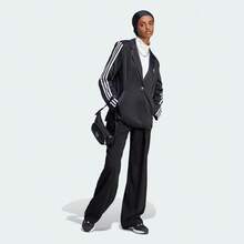 Adidas Originals Women's Retro Casual Sports Blazer Jacket IK0440 - Black - View 8