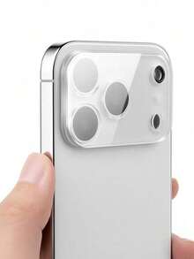 2片裝 9H 鋼化玻璃相機鏡頭螢幕保護貼，相容 iPhone 17/Air/17 Pro/17 Pro Max/16 Pro Max/15 Pro Max/14 Pro Max/13/12/11 Pro Max，適用多款手機型號，高硬度 - 無色 - 查看 4