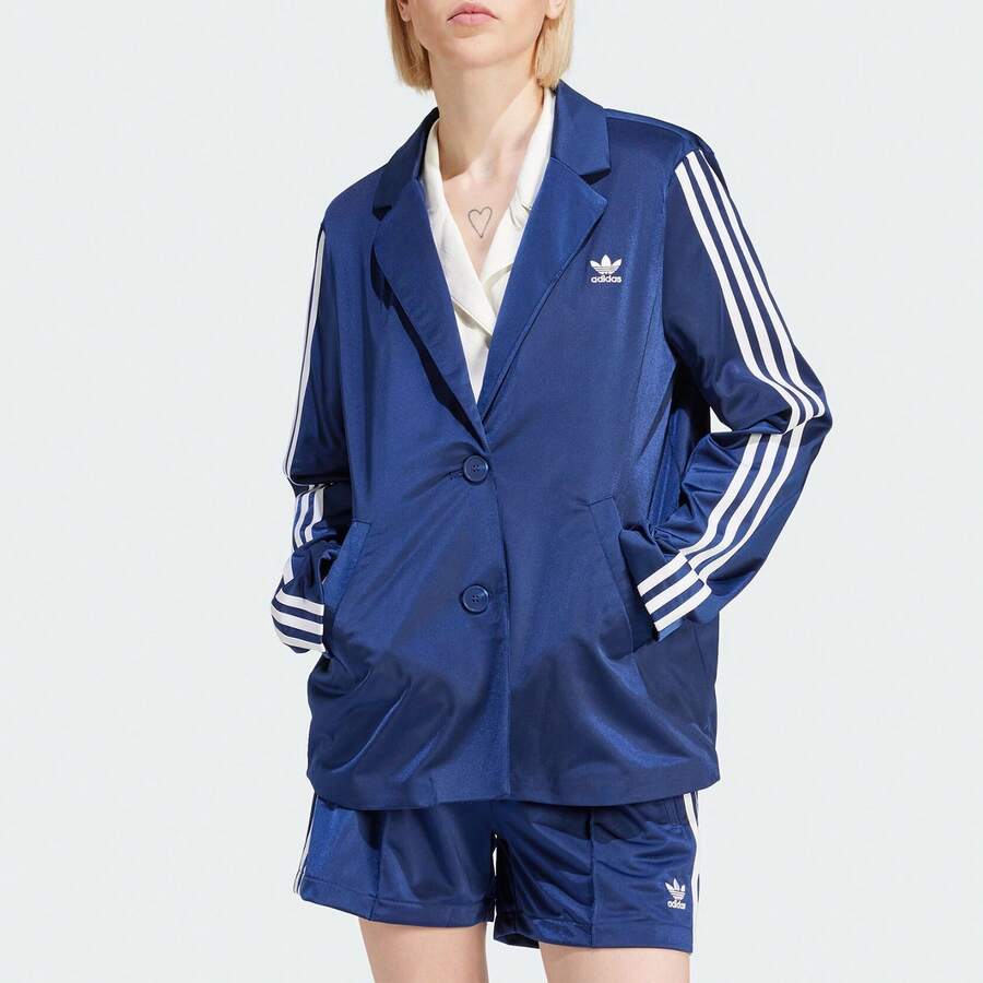 Adidas Women's Casual Sports Blazer IN8415 - Blue - View 1