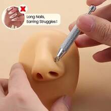 Non-Slip Bare Diamond Gripper, Short 4-Claw Clip Jewelry Tool, Piercing Needle Jewelry Gripper - A - View 9