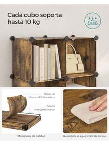 Shoe Storage Set - Marrn Rstico - View 4