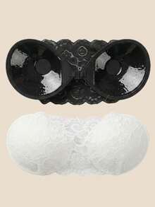 Lace Nipple Covers, Invisible Breast Covers, Thin Invisible Bra Alternative - Multicolor - View 28