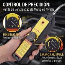 Freon, Halogen, Refrigerant Gas Leak Detector For R11, R22, R134a, R410a, R1234yf, SF6 (HFCs, CFCs, HCFCs And Blends) - Yellow - View 6