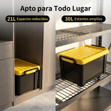 Storage Bins With Lids - View 4