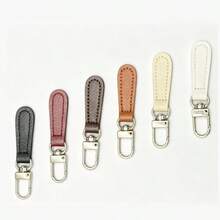 Detachable PU Leather Zipper Pull With Metal Hook, No Tools Required For Installation, Multiple Durable Colors Available, Suitable For Repairing Or Replacing Damaged, Missing Or Hard-To-Operate Zippers On Bags And Clothing, For Home And Travel Use - Multicolored - View 13