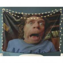 1pc Frank Gallagher Pop Art Tapestry - Soft Fabric Wall Decor With Iconic TV Show Character, Large Horizontal Size Suitable For Living Room And Bedroom Party Decoration - Perfect Gift For Fans And Pop Culture Home Decor - Multicolor - View 6
