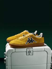 Kappa TIFO Retro Versatile Training Shoes Sports Casual Sneakers - Ceylon Yellow/Black - View 8