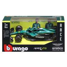 Burago 1/43 Voiture de Course Formule Aston Martin AMR25/AMR23 - Multicolore - Voir 12