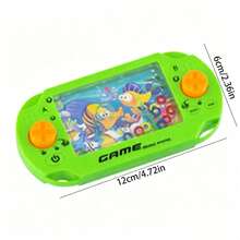 Handheld Water Ring Toss Game Machine, Classic Nostalgic Toy - Multicolor - View 3