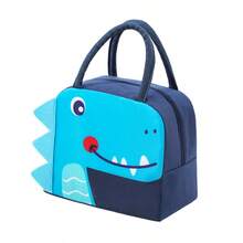 1pc Cartoon 3D Insulated Lunch Bag, Aluminum Foil Portable Handheld Bento Box Storage Bag For Outdoor Use - Multicolor - View 10