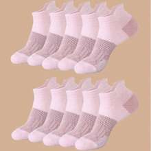 1/5/10 Pairs Women's Sports Sweat-Absorbing Breathable Socks, Suitable For All Seasons, Comfortable And Breathable Design, Applicable For Sports And Business Casual - Multicolor - View 9