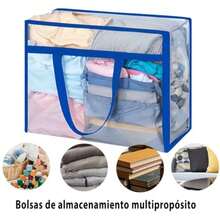 Clothing & Closet Storage Set - Black/Blue - View 4