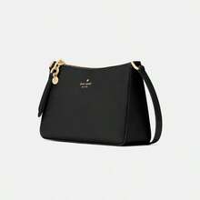 Kate Spade Tas Selempang Wanita Ginnie, Tas Bahu Minimalis Y2K, Clutch untuk Perjalanan Sehari-hari, dengan Tali yang Dapat Diatur - Hitam - View 4