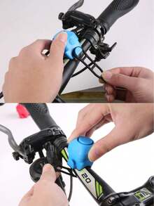 1pc Drill-Free Installation Bicycle Horn, High Decibel Pedestrian Alert, Bicycle Bell Outdoor Cycling Accessory - Multicolor - View 7