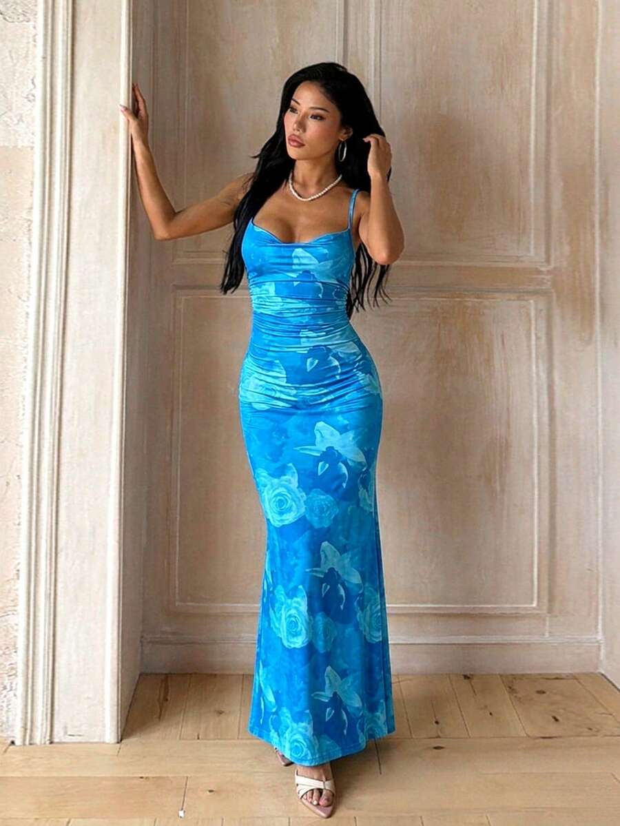 Summer Dresses,Elegant Party Dresses,Blue Dresses Fall