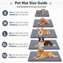 2026 Winter New Warm Dog Mat, Multiple Sizes Available, Suitable For Large, Medium And Small Pets, Cat Mat, Dog Mat, Dog Bed, Cat Bed - Grey - View 2