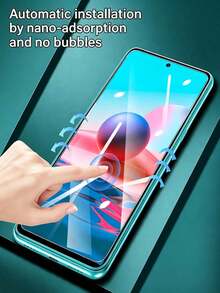 2pcs Tempered Glass Screen Protector, Compatible With Xiaomi/POCO Phones, Bubble-Free, Easy Application, Durable, Smooth Touch, Like Bare Screen. Screen Protector, Suitable For Birthday/Easter/Family/Friends Gift, Unisex. Waterproof, Shockproof, Anti-Drop, Anti-Scratch, Anti-Fingerprint. - Clear - View 4