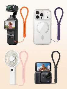 Kompatibel dengan Pocket 4 Pro/3, Tali Pergelangan Tangan untuk Ponsel, Aksesori Pelindung Kamera Olahraga, Tali Pergelangan Tangan Pendek, Hadiah Ulang Tahun, Pemegang Cincin untuk Keluarga dan Teman, Pegangan Cincin Ponsel, Aksesori Ponsel - View 4